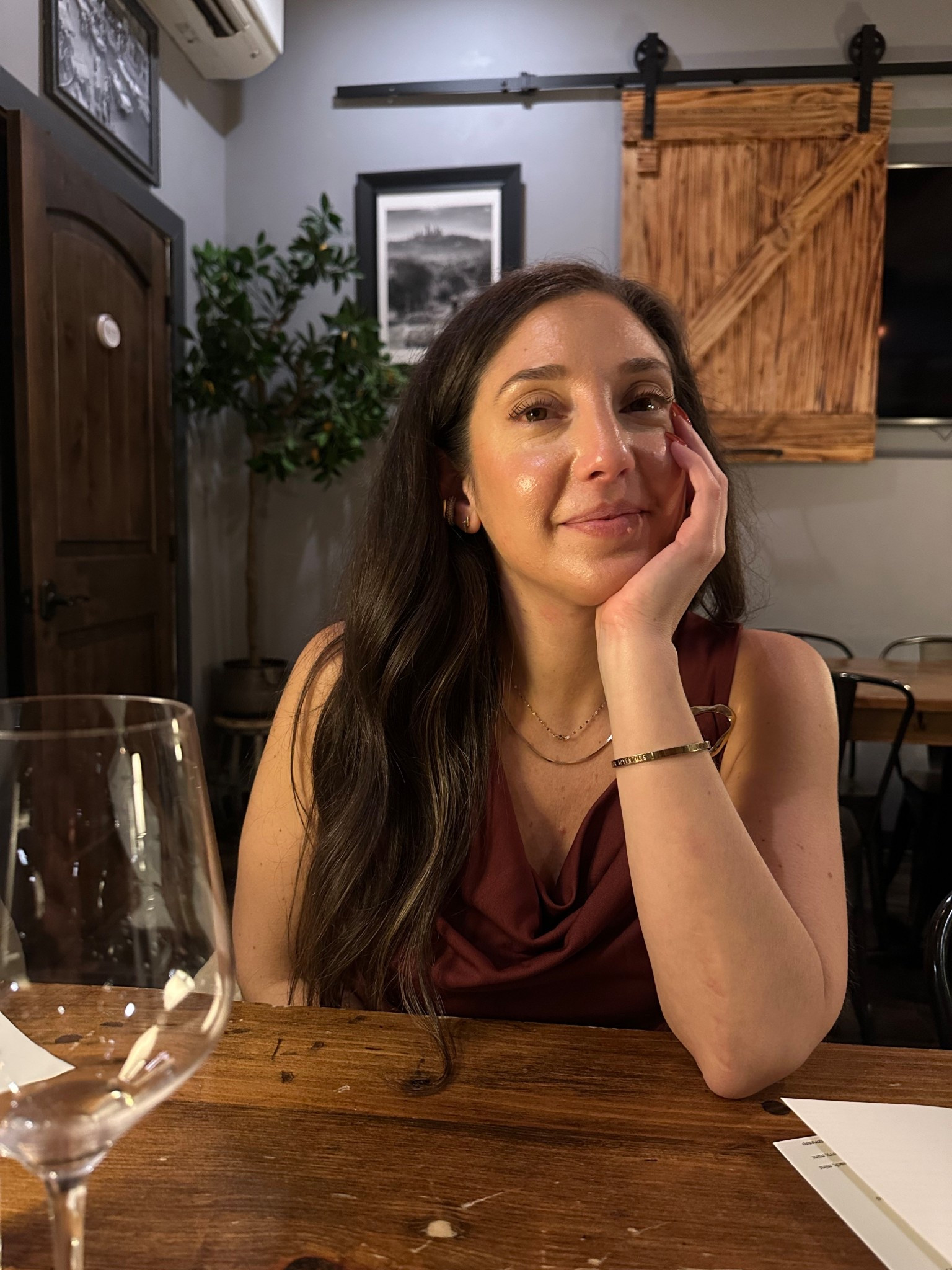 Love burgundy this time of year in all forms. This midi dress is perfect for fall. I’m wearing a size small  

#LTKHoliday #LTKSeasonal #LTKStyleTip