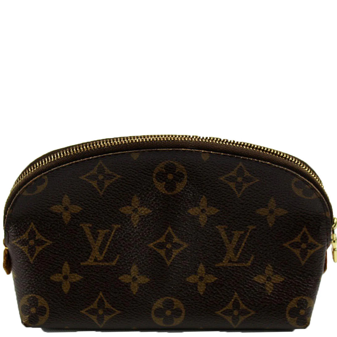 Cosmetic Pouch PM Monogram (PL11) | Keeks Designer Handbags
