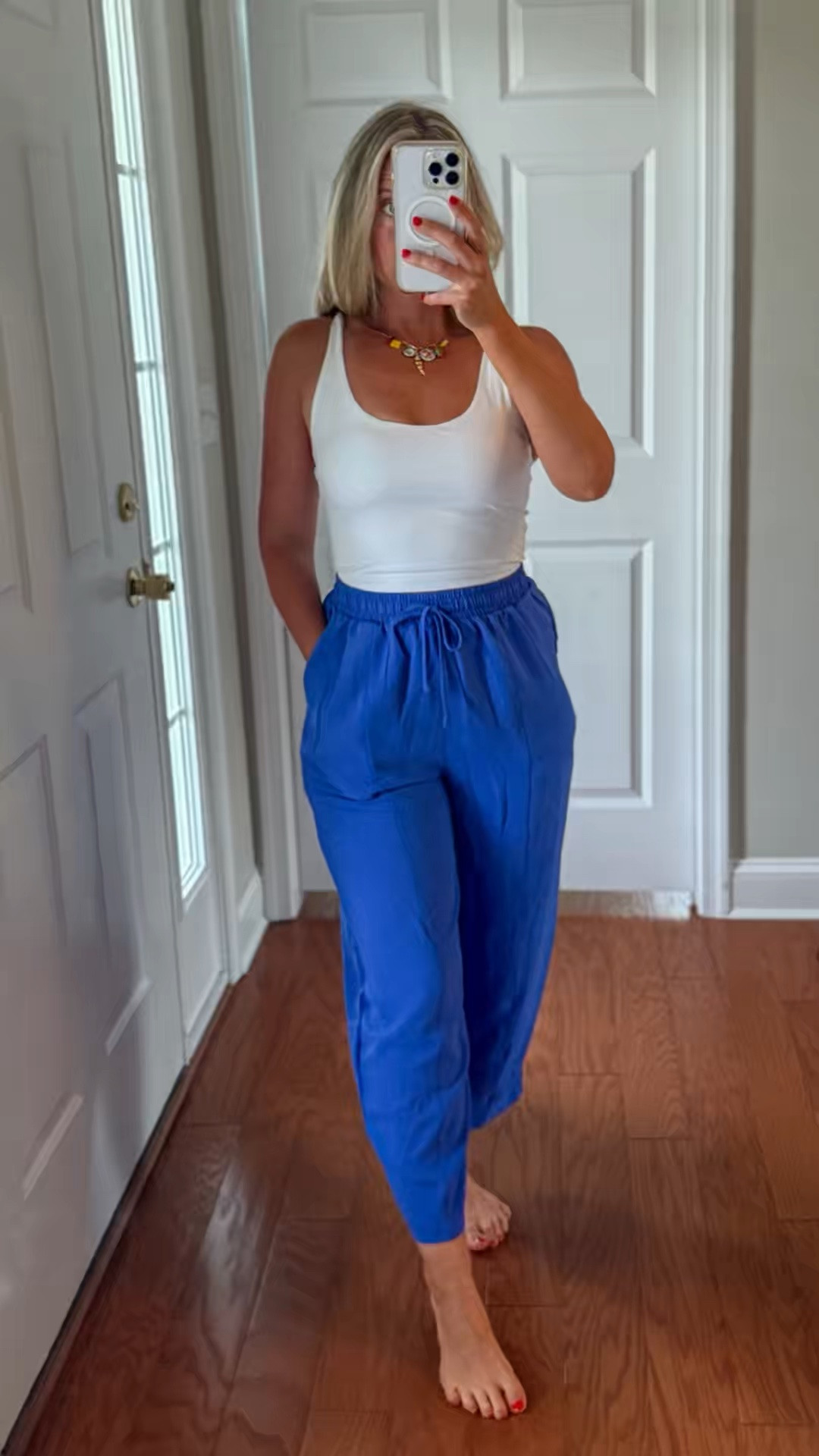 The outfit I’ve been wearing all summer. Wearing a Medium in the top & bottom.

#LTKmomlife #LTKootd #LTKgrwm