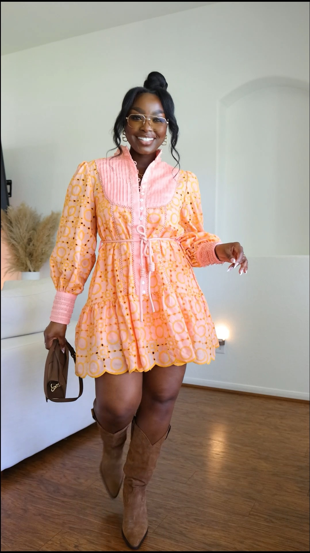 Get into thie eyelit dress and cowboy boot look! Amazon ain't playin. I love that it has a slit insert - isn't it so cute?! #amazonfashion #springoutfits #outfitideas #festivallook

#LTKbeauty #LTKVideo #LTKfindsunder100