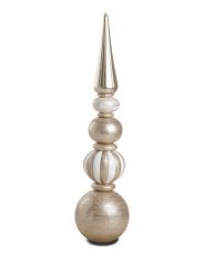 Candy Apple Glitter Finial Decor | TJ Maxx