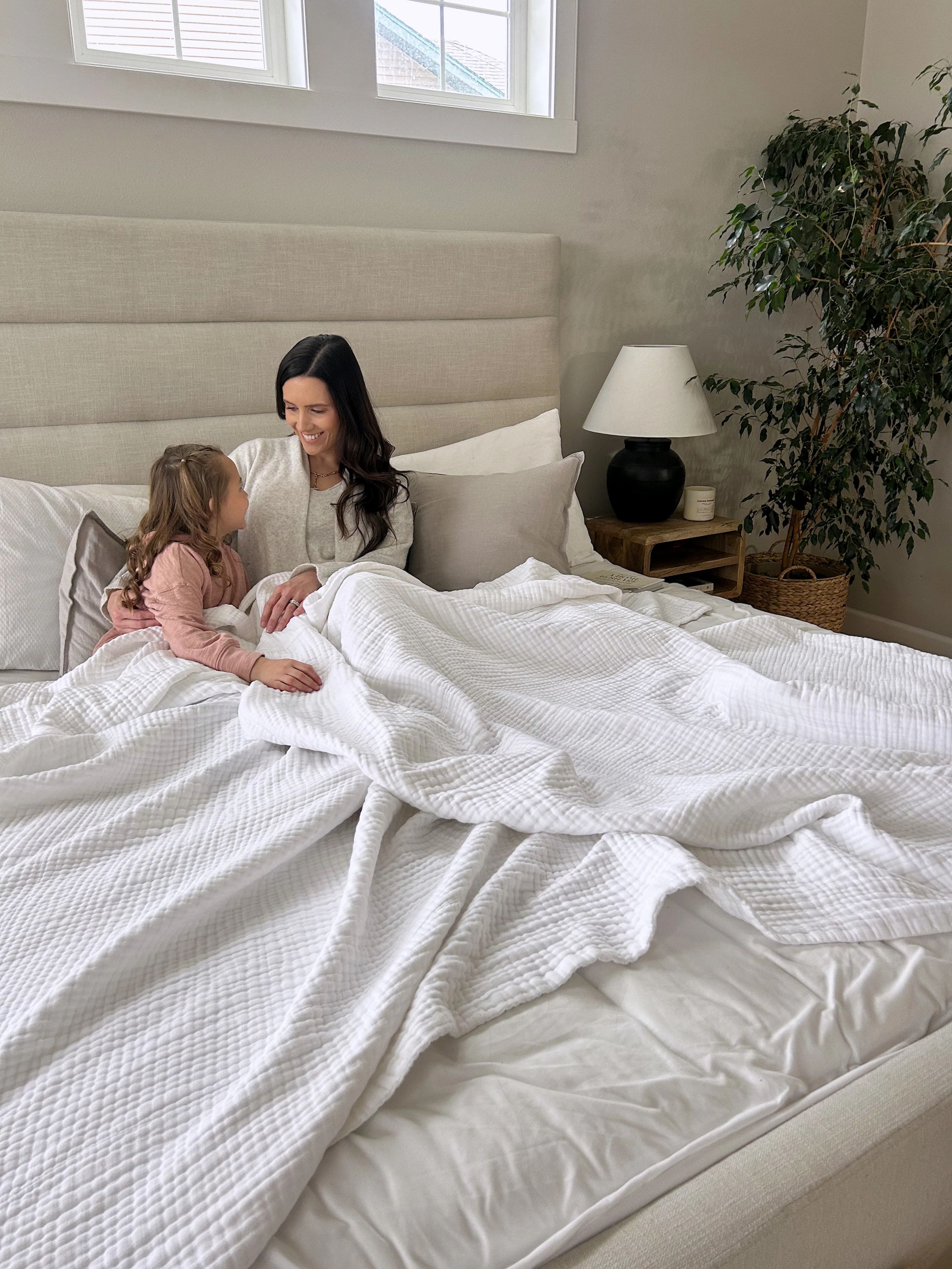 The 365 Blanket™ | Muslin Blanket - Try Our Oversized King Blanket | Muslin Comfort