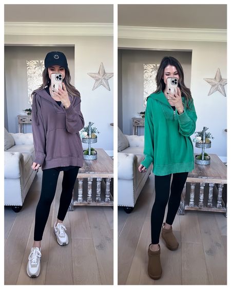 Pullovers//xs//oversized fit//leggings //xs short//5’1//tank//small//UGG lookalikes//sized up 1/2//sneakers//size down if between//

Fall Fashion
Comfy
Casual
Loungewear

#LTKunder50 #LTKsalealert