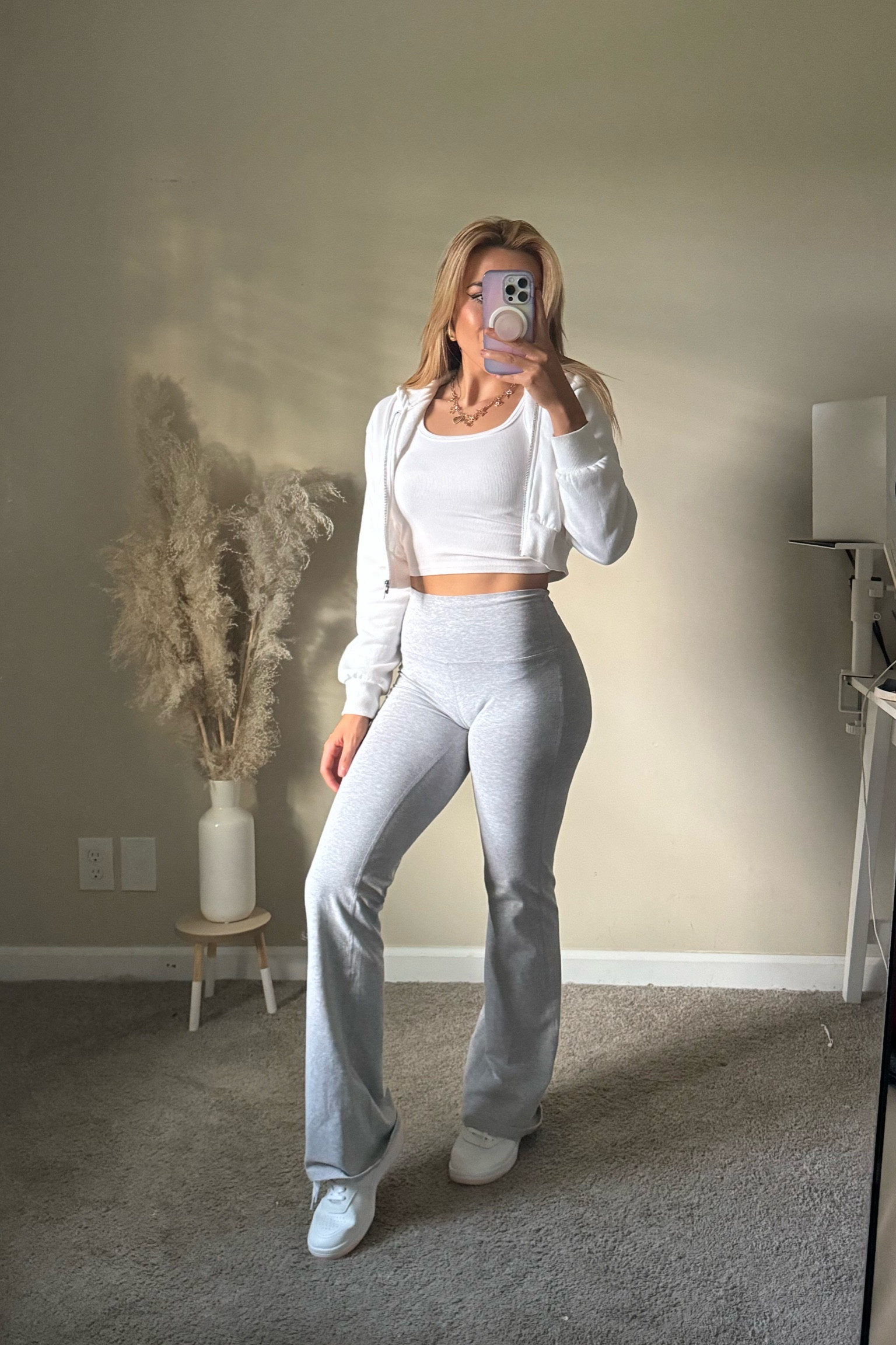 Comfy fit - heather grey leggings in small 

#LTKActive #LTKStyleTip #LTKBacktoSchool