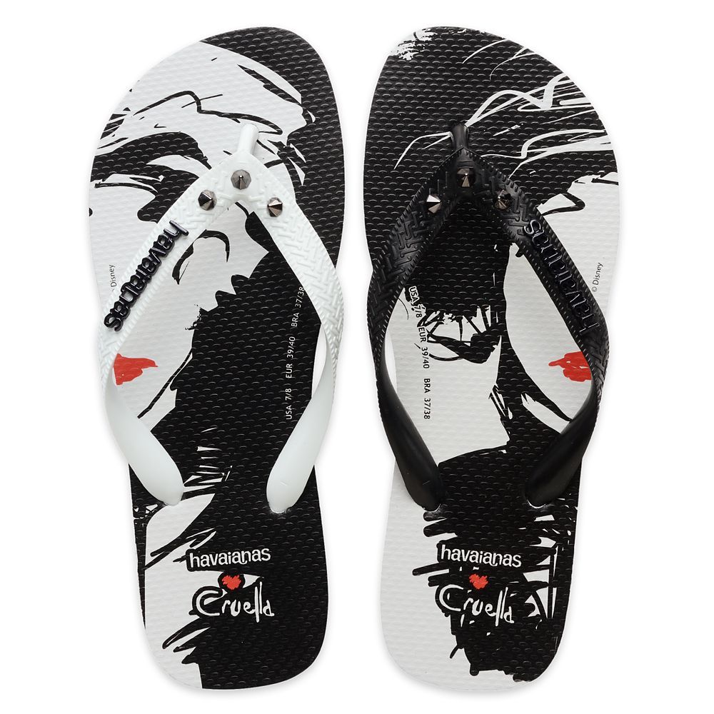 Cruella Flip Flops for Adults by Havaianas – Live Action | Disney Store