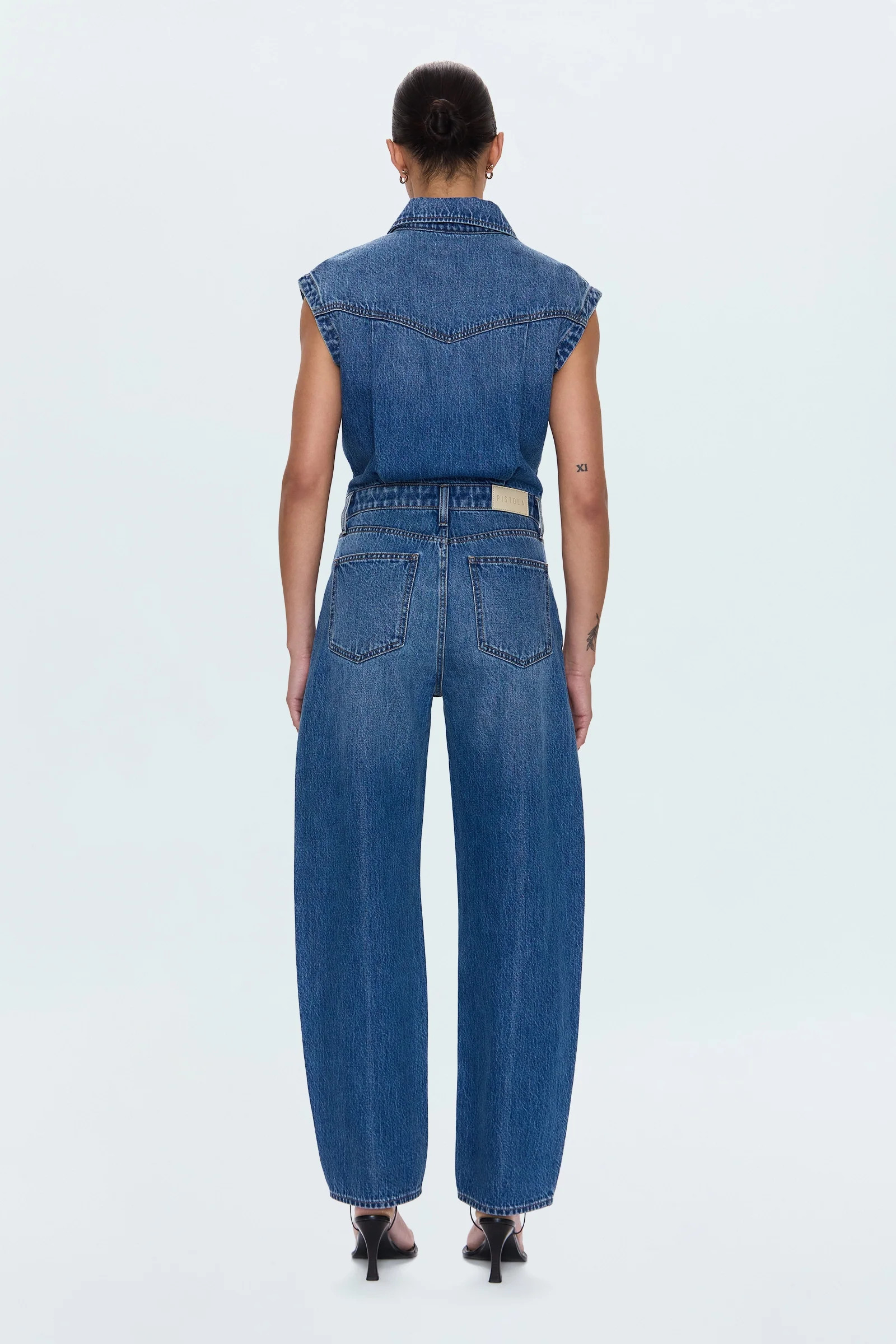 Ace Barrel Leg Jumpsuit - Fairview | Pistola Denim