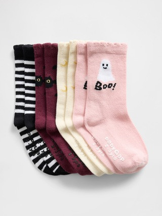 babyGap Halloween Crew Socks (4-Pack) | Gap Factory