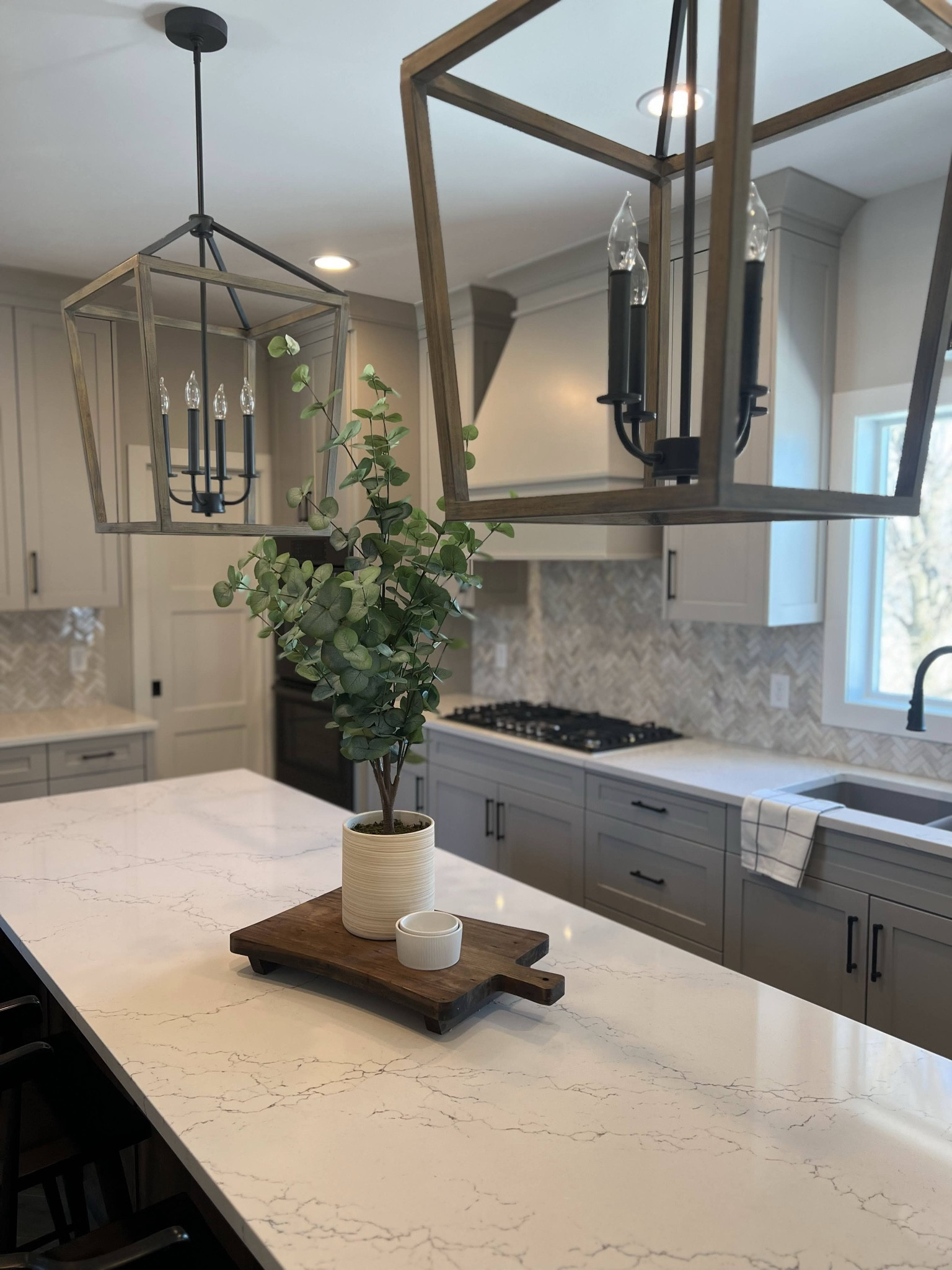 Kitchen goals come to life! Loving the blend of timeless charm and modern function in our newly remodeled space. This wood and iron pendant adds the perfect rustic elegance.

#LTKHome #LTKStyleTip