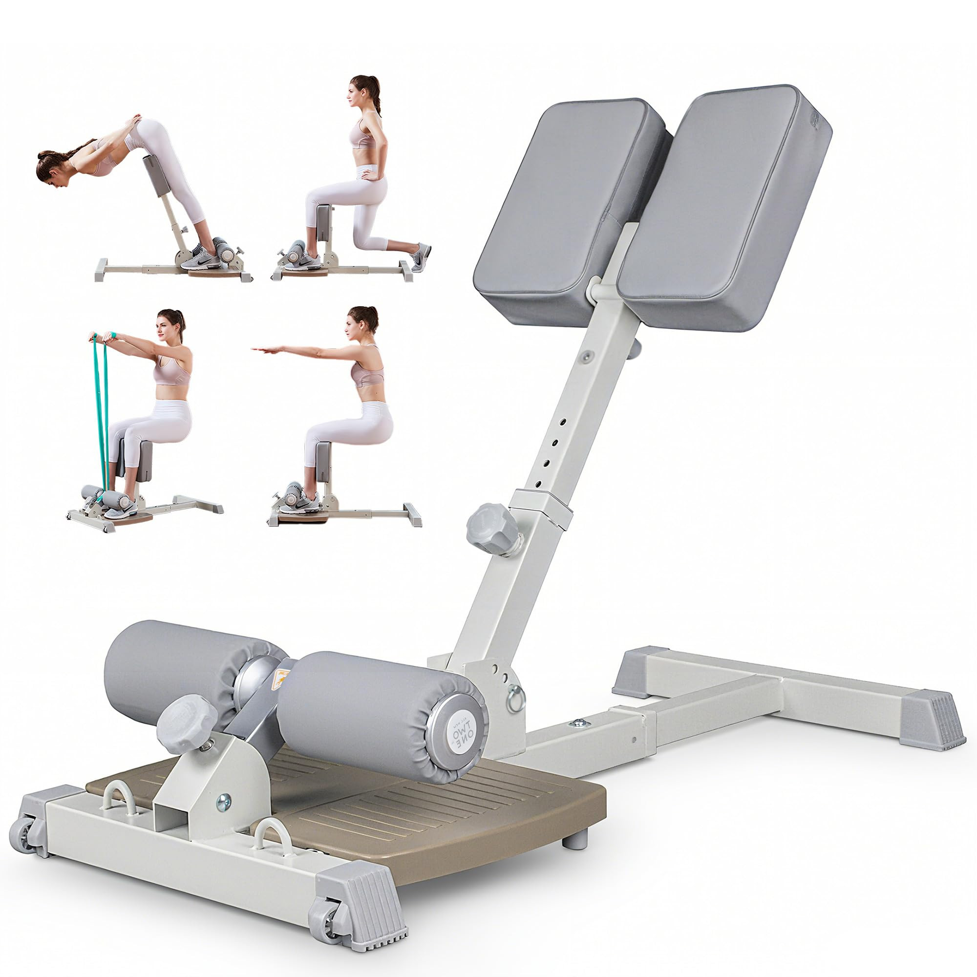 leikefitness Sissy Squat Machine, Deluxe Multi-Function Deep Sissy Squat Bench Workout Station, L... | Amazon (US)