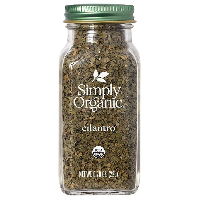 Simply Organic Cilantro Leaf, Cut & Sifted, Certified Organic | 0.78 oz | Coriandrum sativum L. | Amazon (US)