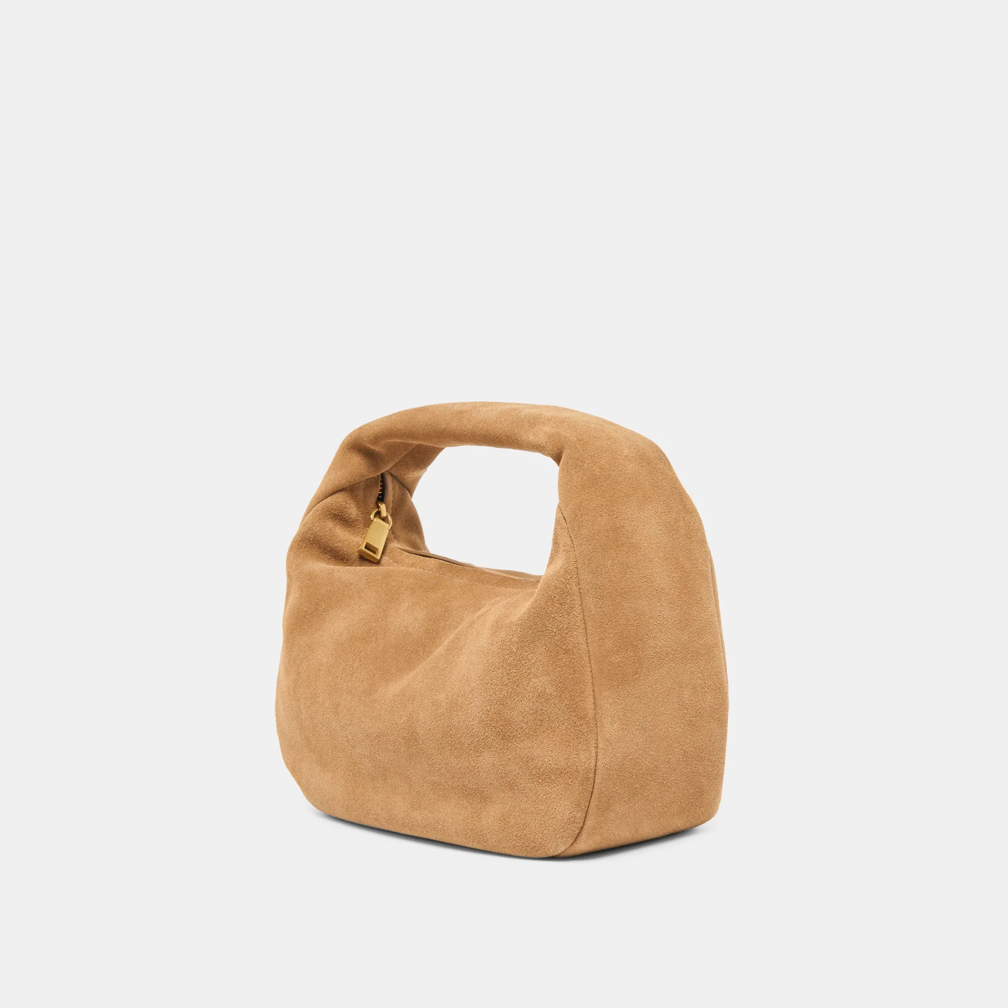 Frankie Brown Suede Handbag | Dolce Vita | DolceVita.com