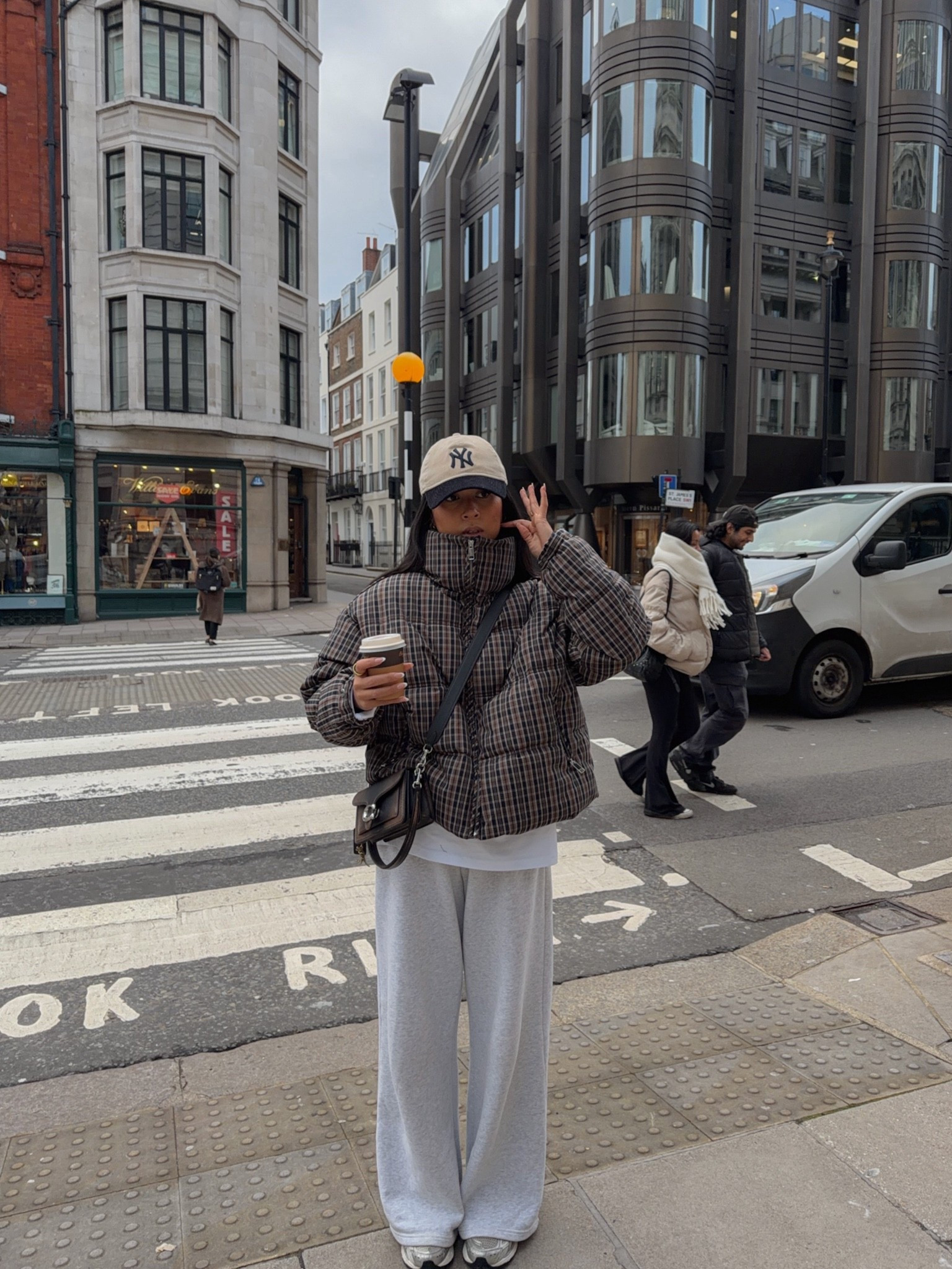 Gingham puffer 

#LTKeurope #LTKwinter #LTKuk