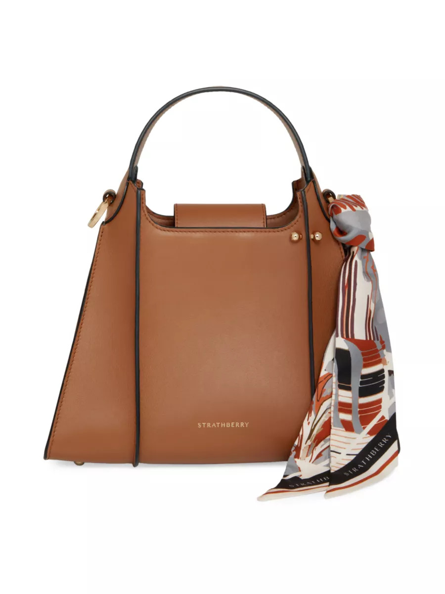Arkshell Leather Top-Handle Bag | Saks Fifth Avenue