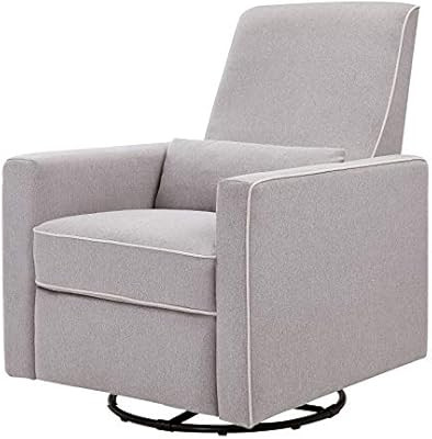 Silla reclinable DaVinci Piper tapizado de uso general con vivos color crema, gris | Amazon (US)