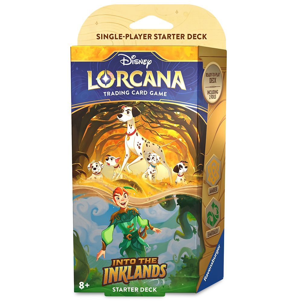 Disney Lorcana Trading Card Game by Ravensburger – Into the Inklands – Starter Deck – 101 D... | Disney Store