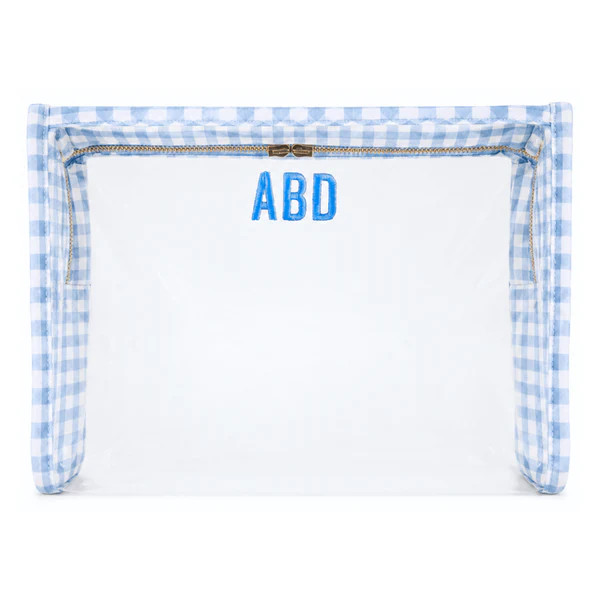 Riviera Clear Pouch | Sprinkled With Pink