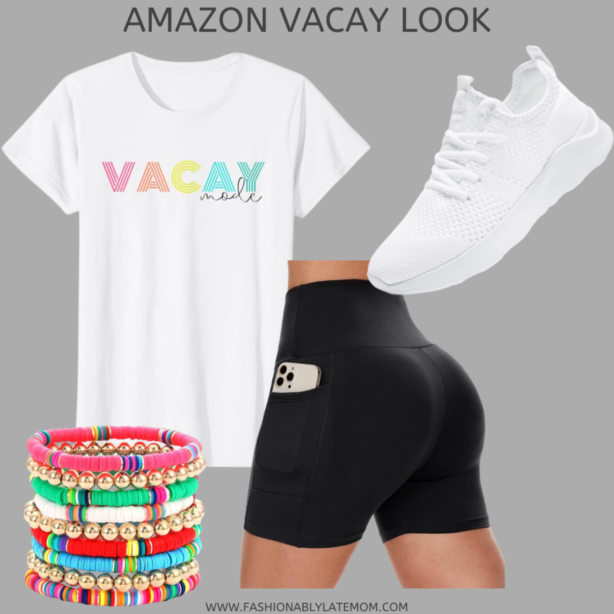 Amazon casual ootd! 
Fashionablylatemom 
Women's Shoes Walking Lightweight Tennis Fashion Sneakers Sports Workout Gym Shoes for Running
FAERLIIRY Preppy Beaded Bracelets Heishi Stretch Bracelet for Woman Girls Teens Evil Eye Polymer Clay Stackable Charm Y2K Summer Bracelets Surfer Beach Bracelets Preppy Jewelry
CAMPSNAIL Biker Shorts Women with Pockets - 3"/5"/8" High Waisted Workout Spandex Tummy Control Gym Running Yoga Shorts
vacay mode 2 T-Shirt

#LTKstyletip #LTKshoecrush #LTKsalealert