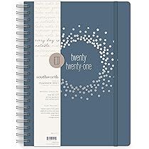 Southworth 2021 Yearly Planner (January, 2021-December, 2021), Monthly and Yearly Planner, 8.5”... | Amazon (US)