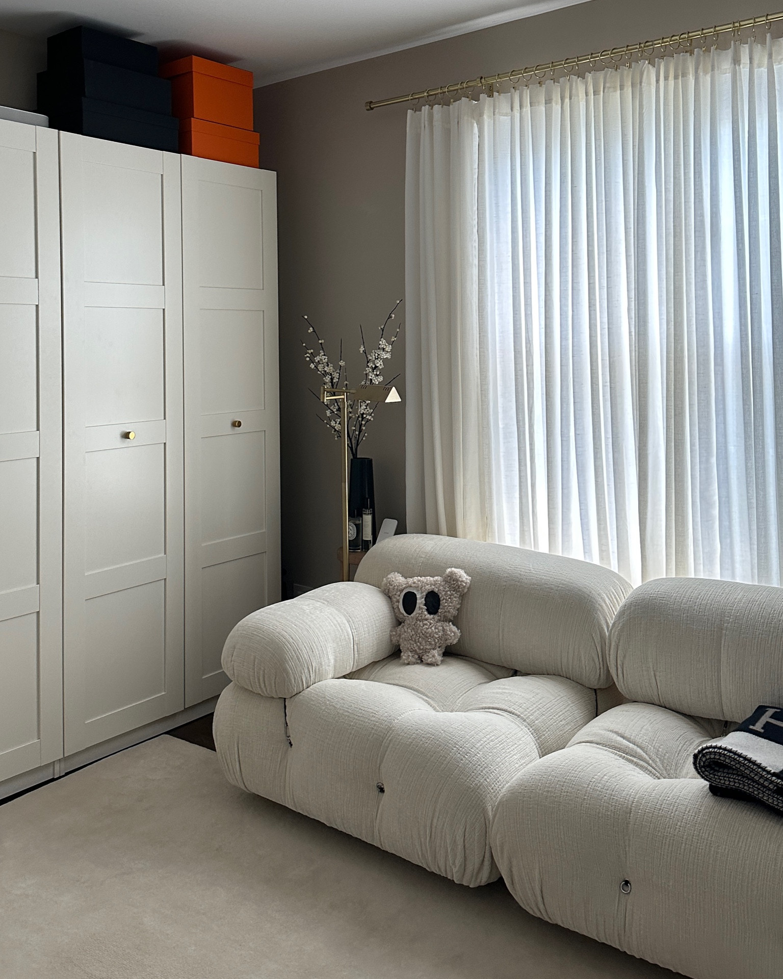 Cloffice Set Up with B&B Italia, Pax System, Amazon Curtains

#LTKFind #LTKhome
