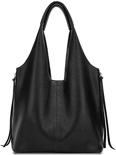Blofinche Genuine Leather Hobo Bag for Women Large Slouchy Tote Purse Soft Real Shoulder Handbag ... | Amazon (US)