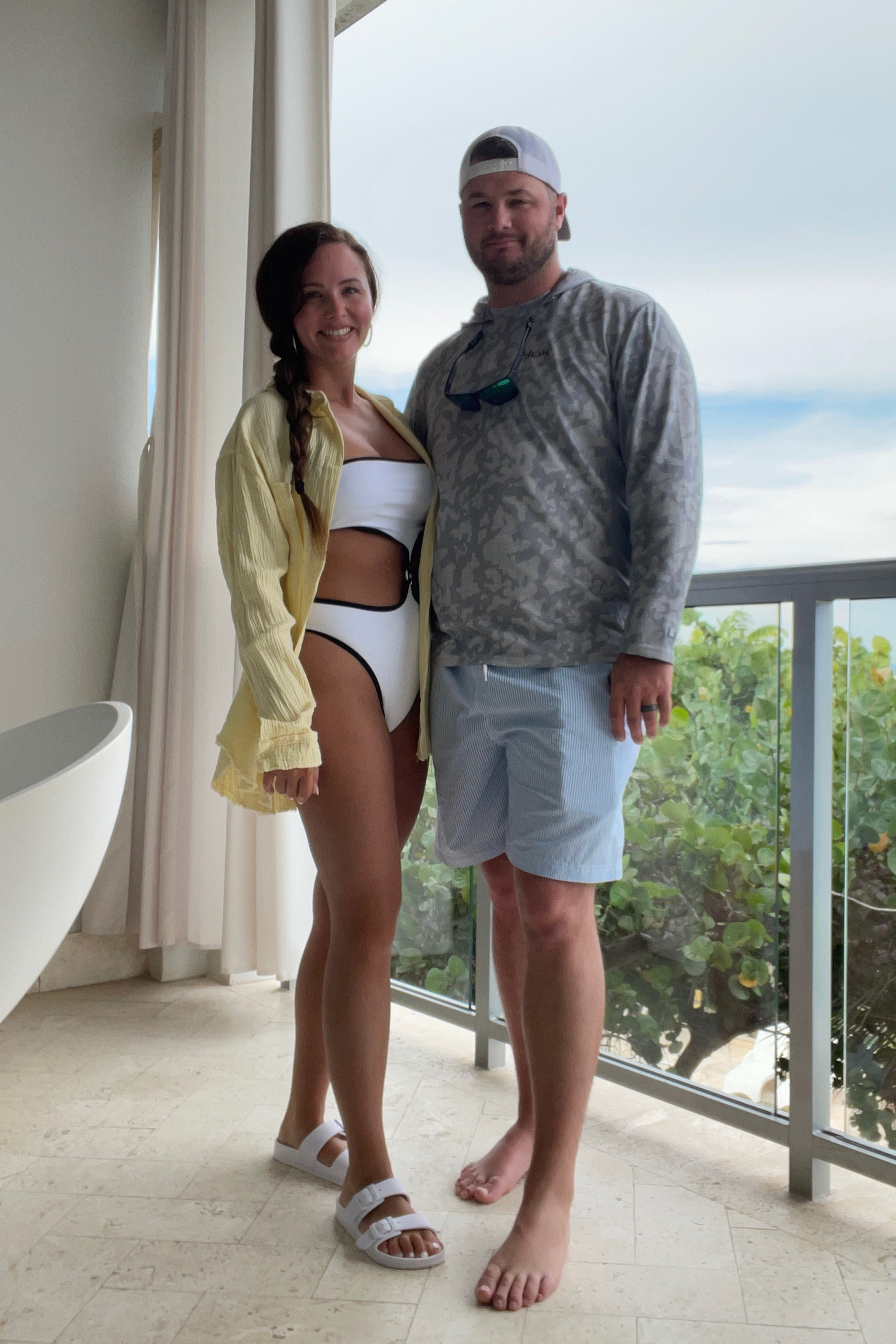 Perfect and flattering one piece suit for the bride 🤍👙

#LTKSeasonal #LTKtravel #LTKswim