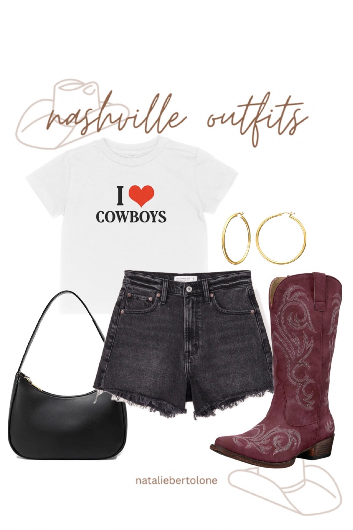 nashville outfit idea!! western style. country concert outfit idea  

#LTKfindsunder50 #LTKstyletip #LTKfindsunder100