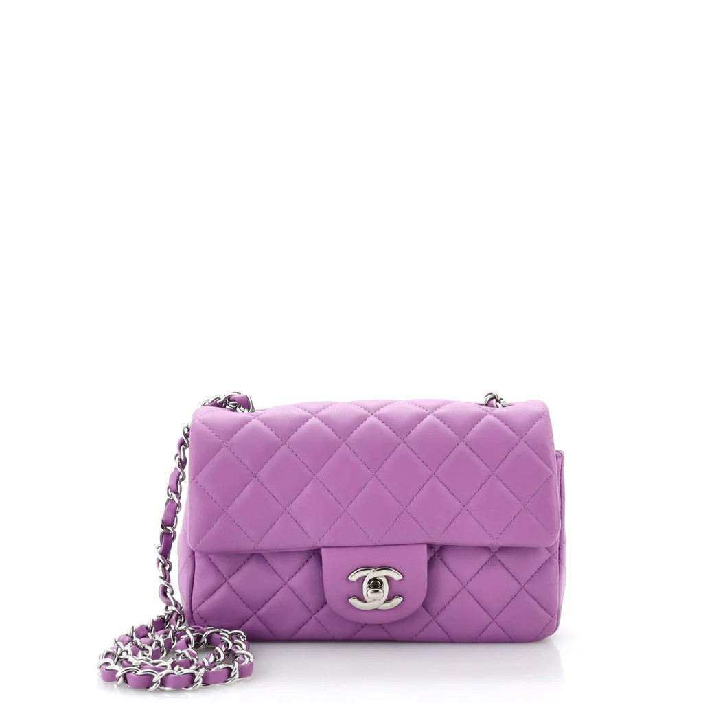 Classic Single Flap Bag Quilted Lambskin Mini | Rebag