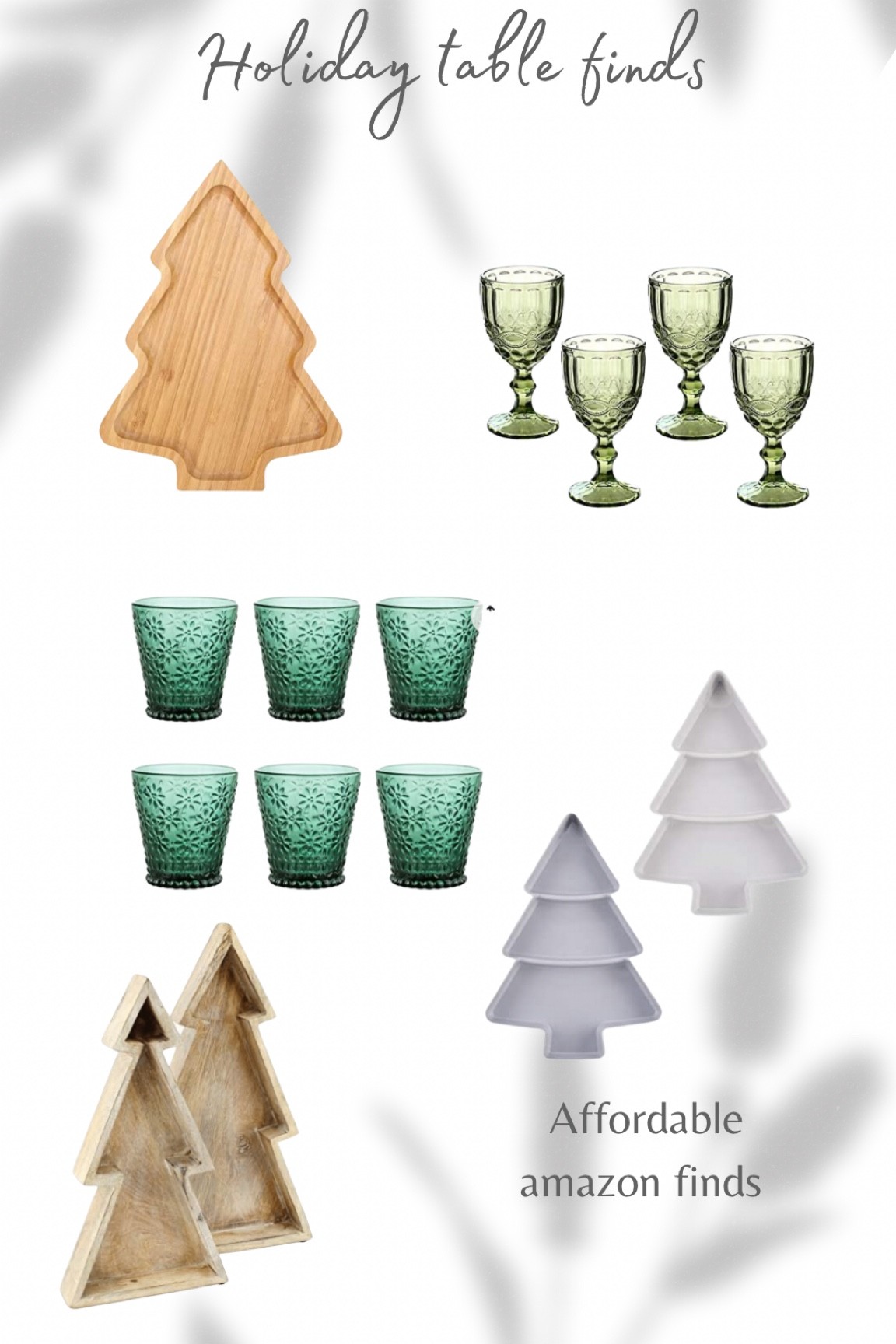 Holiday table decor 

#LTKhome #LTKHoliday #LTKSeasonal