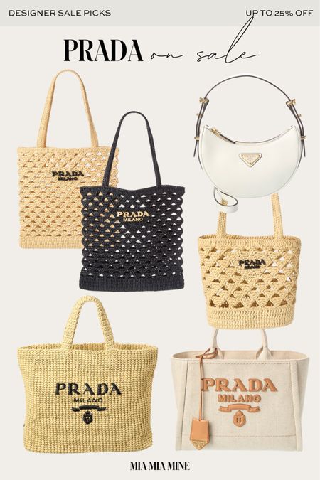 Prada spring and summer bags on sale
Prada handbag sale
Designer sale picks 

#LTKitbag #LTKsalealert #LTKstyletip