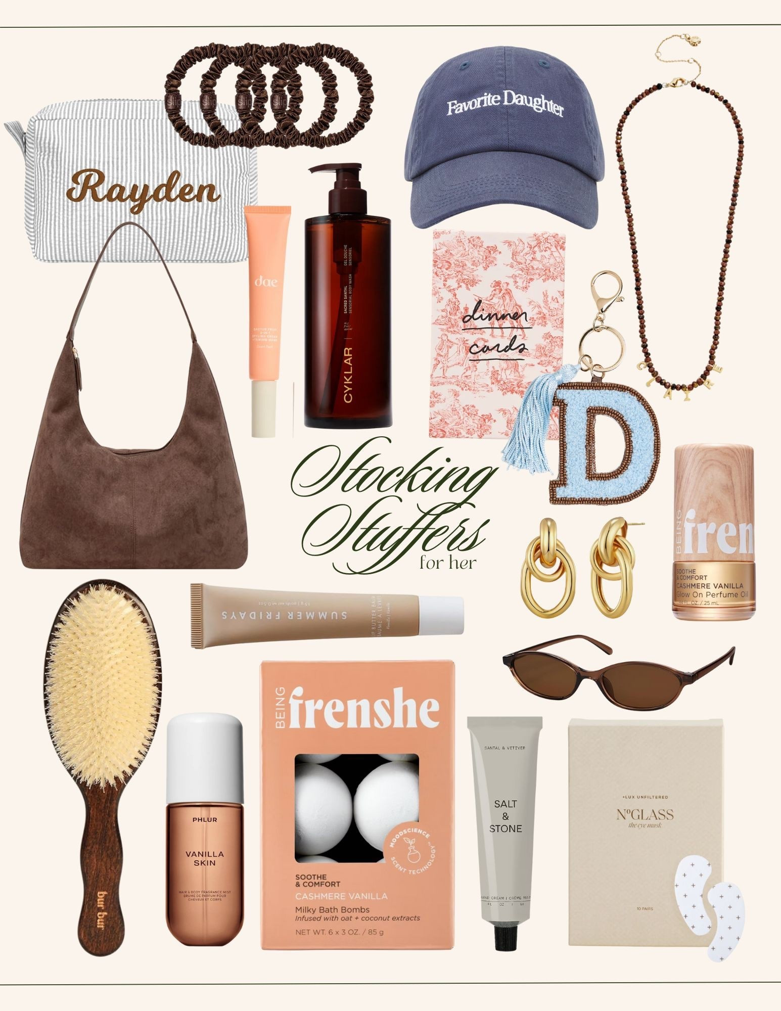 Stocking stuffer gift ideas for her!!