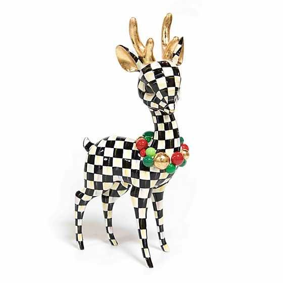 Courtly Check Deary Deer | MacKenzie-Childs