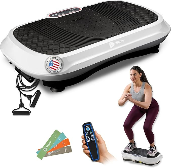 Lifepro Waver Vibration Plate Exercise Machine – High-Intensity Vibration for Muscle Activation... | Amazon (US)