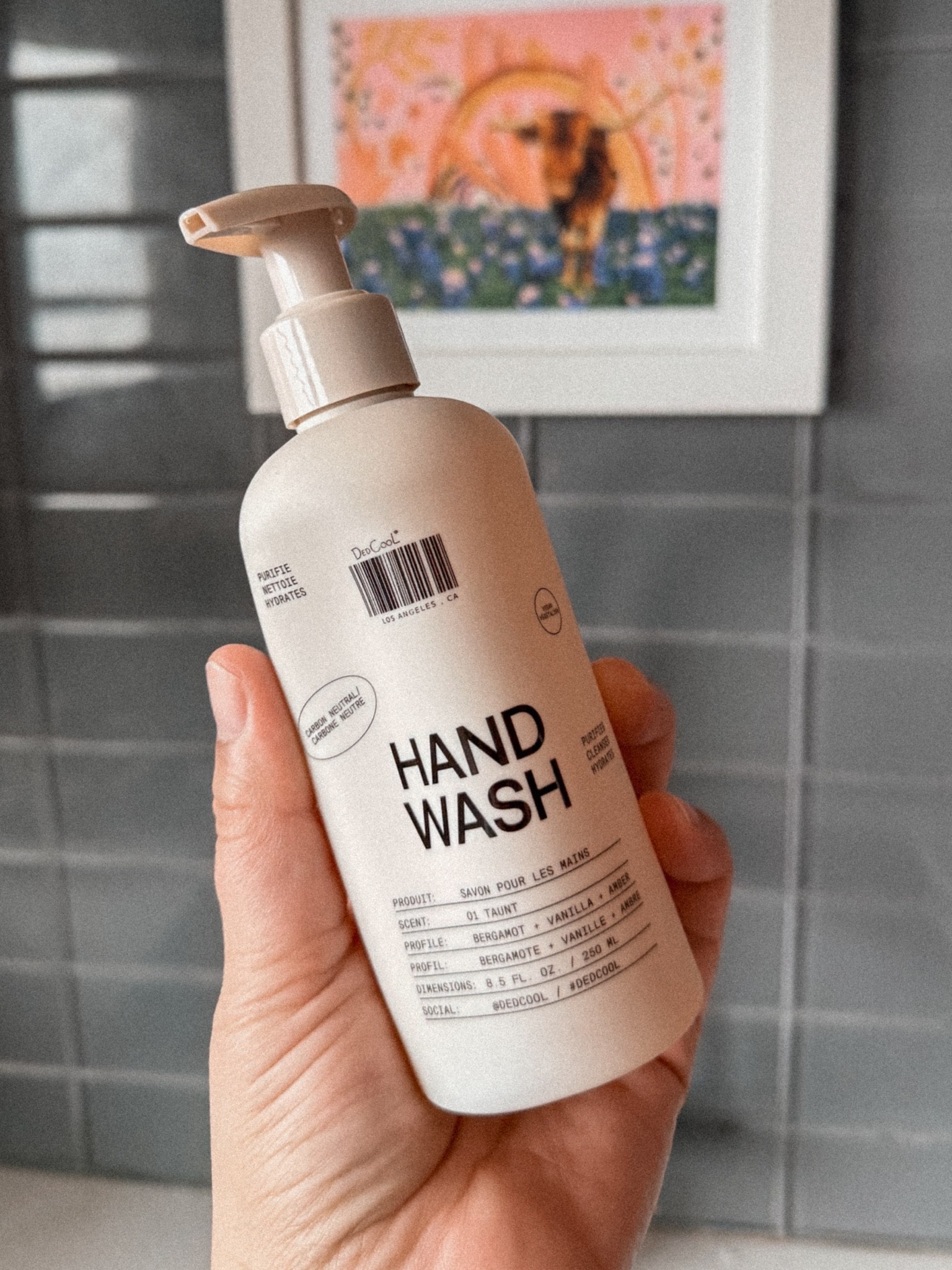 I’ve used Aesop for years, with the occasional Byredo or L’Occitane when I wanted to switch things up. That said, I’ve really been loving this one! DedCool’s Taunt scent reminds me of a mix of Byredo Gypsy Water and Le Labo Bergamote 22, but lighter, airier, and a little happier.

This is a great alternative to the usual luxury hand soaps and such a nice change from my normal rotation.

Would definitely buy it again, and can’t recommend enough!

#LTKdayinmylife #LTKselfcare #LTKBeauty