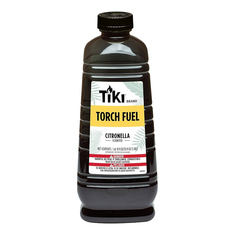 Citronella Torch Fuel – 50 oz., Easy Pour, Long-Lasting for Outdoor Torches & Table Torches, wi... | Amazon (US)