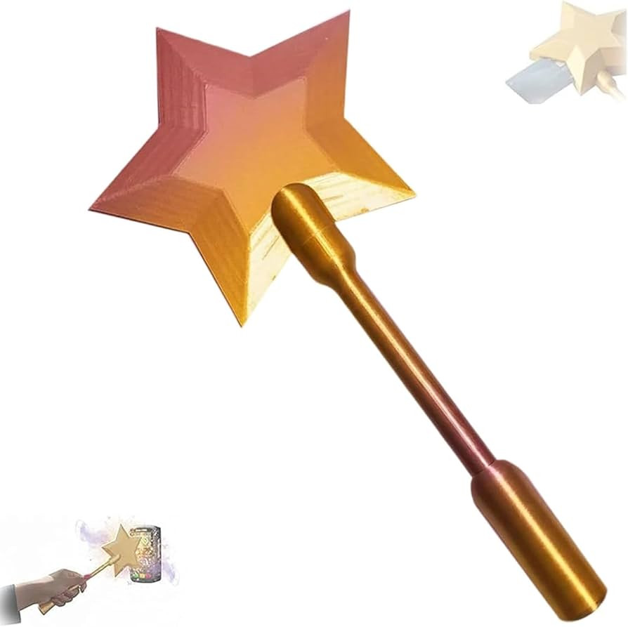 DFRENF 3D Printed Credit Card Wand Tap to Pay, Magic Wand Contactless Payment Card Holder, Star M... | Amazon (US)