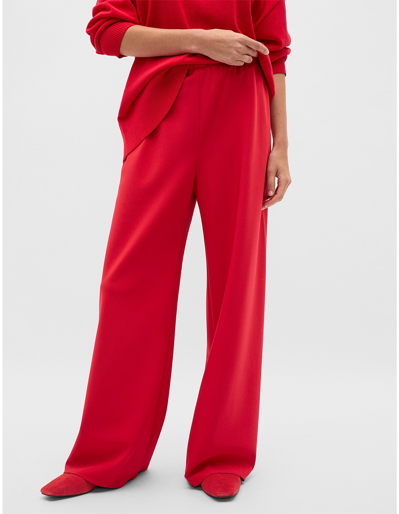 EASY WIDE LEG PANT | David Jones (Australia & New Zealand)