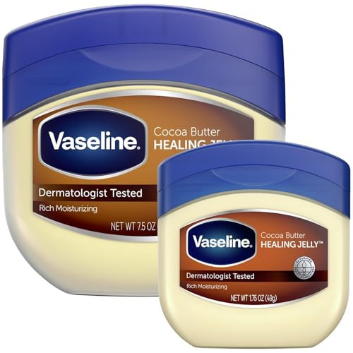 Vaseline Cocoa Butter Healing Jelly, 2-Size Variety Bundle – #1 Dermatologist-Recommended Skin Protectant, Healing Ointment for Sensitive and Dry Skin | Amazon (US)