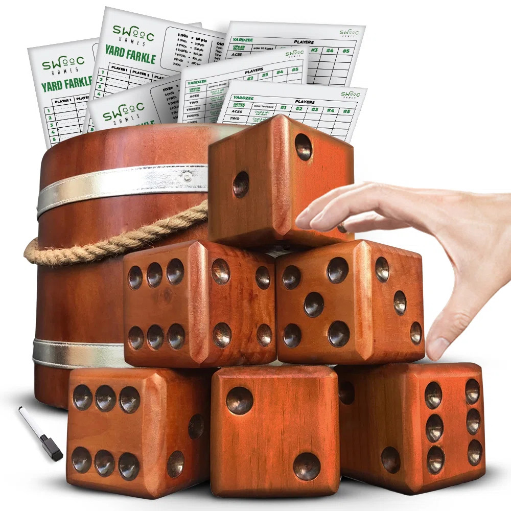 Yardzee & Yardkle Giant Dice Set | Wayfair North America