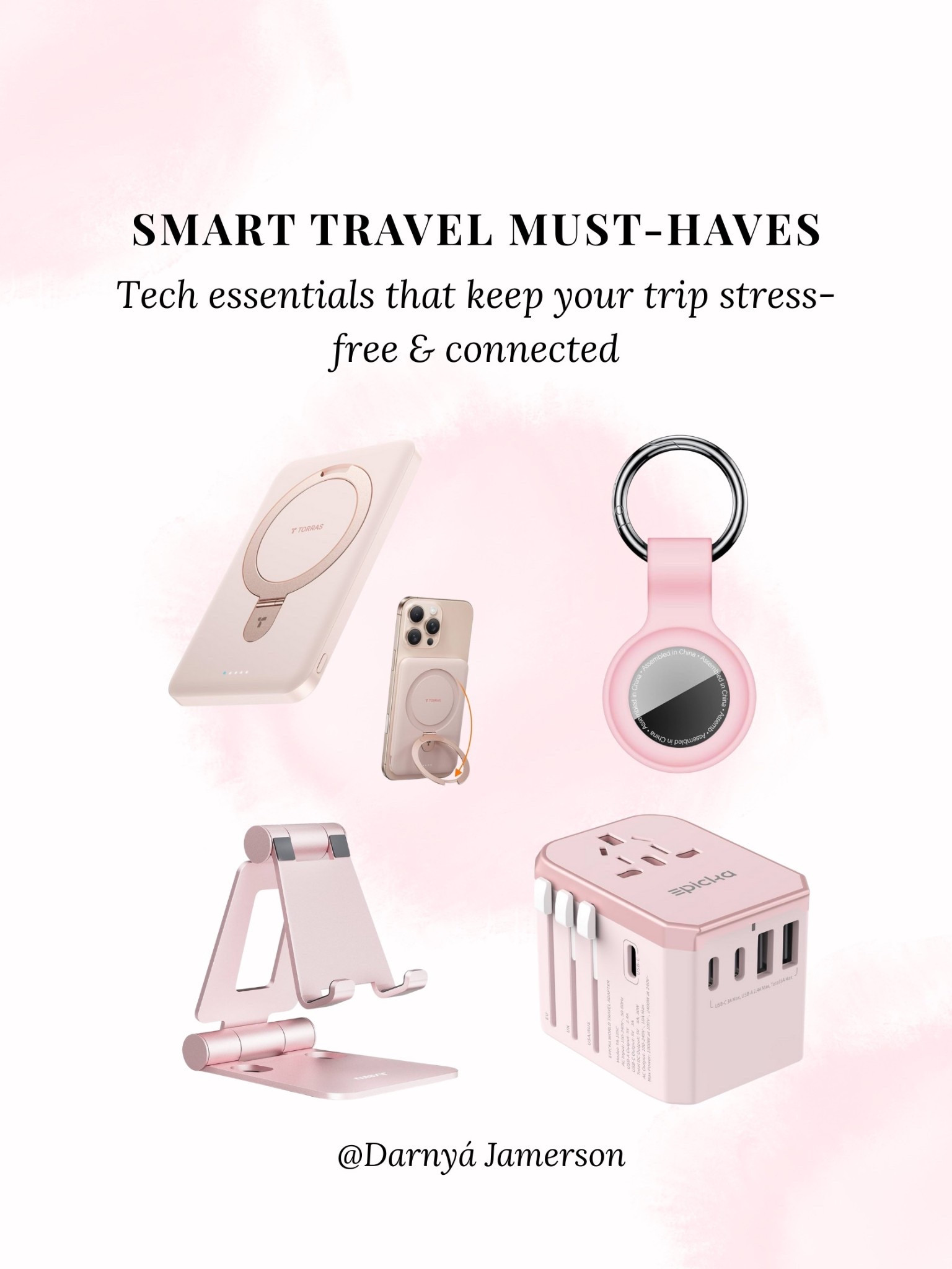 Tech essentials that keep your trip stress-free & connected ⚡️

#LTKFindsUnder50 #LTKSaleAlert #LTKTravel