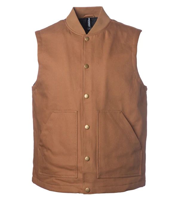 Men’s Insulated Canvas Workwear Vest | Independent Trading Co