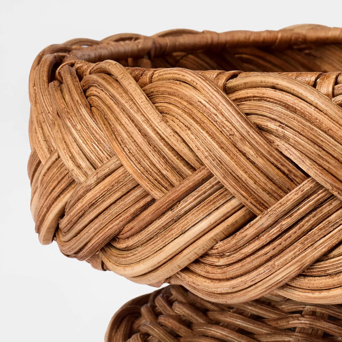 Braided Woven Rattan Wine Coaster - Threshold™ designed with Studio McGee | Target