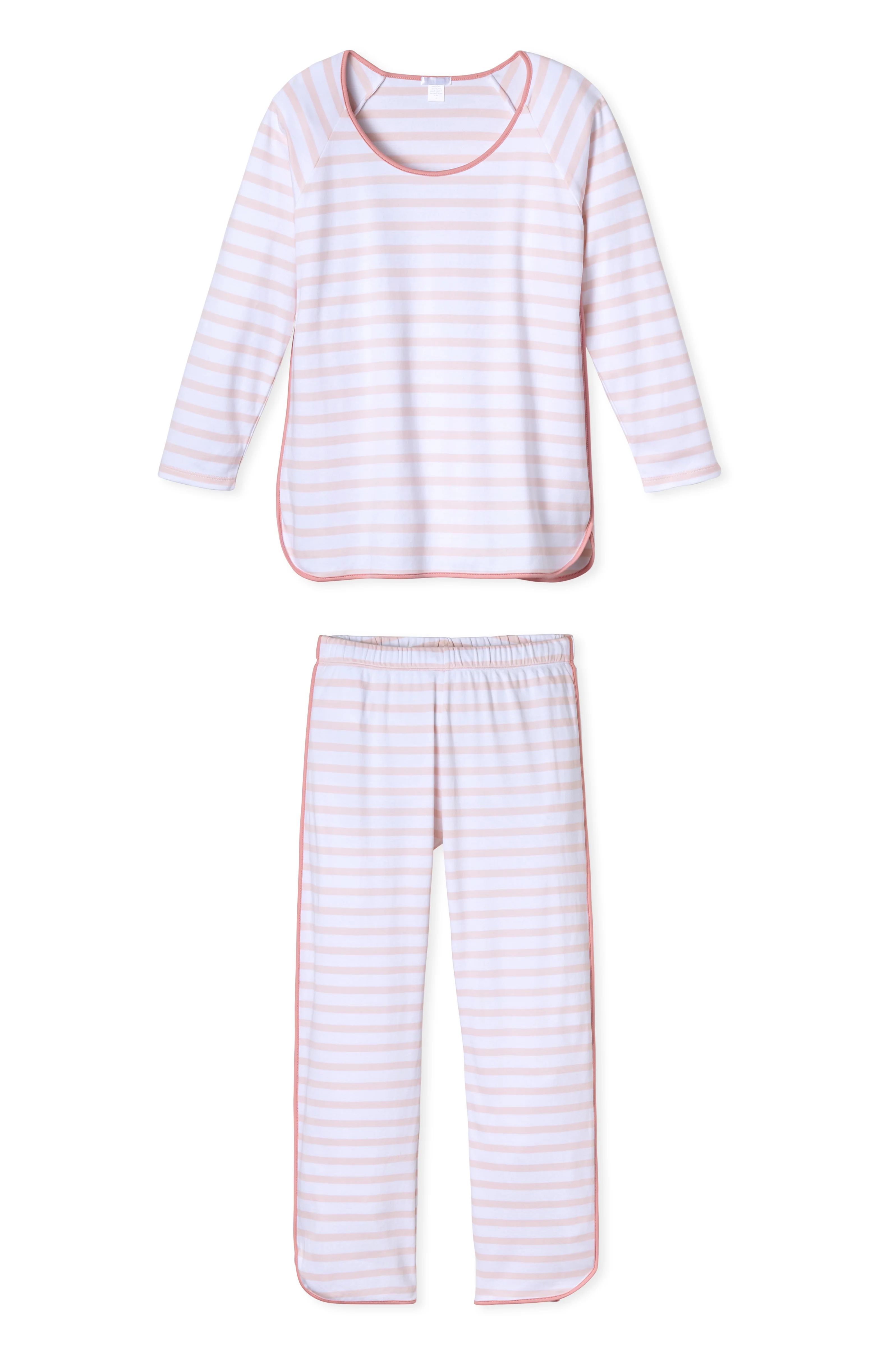 Pima Long-Long Set in Orchard | LAKE Pajamas