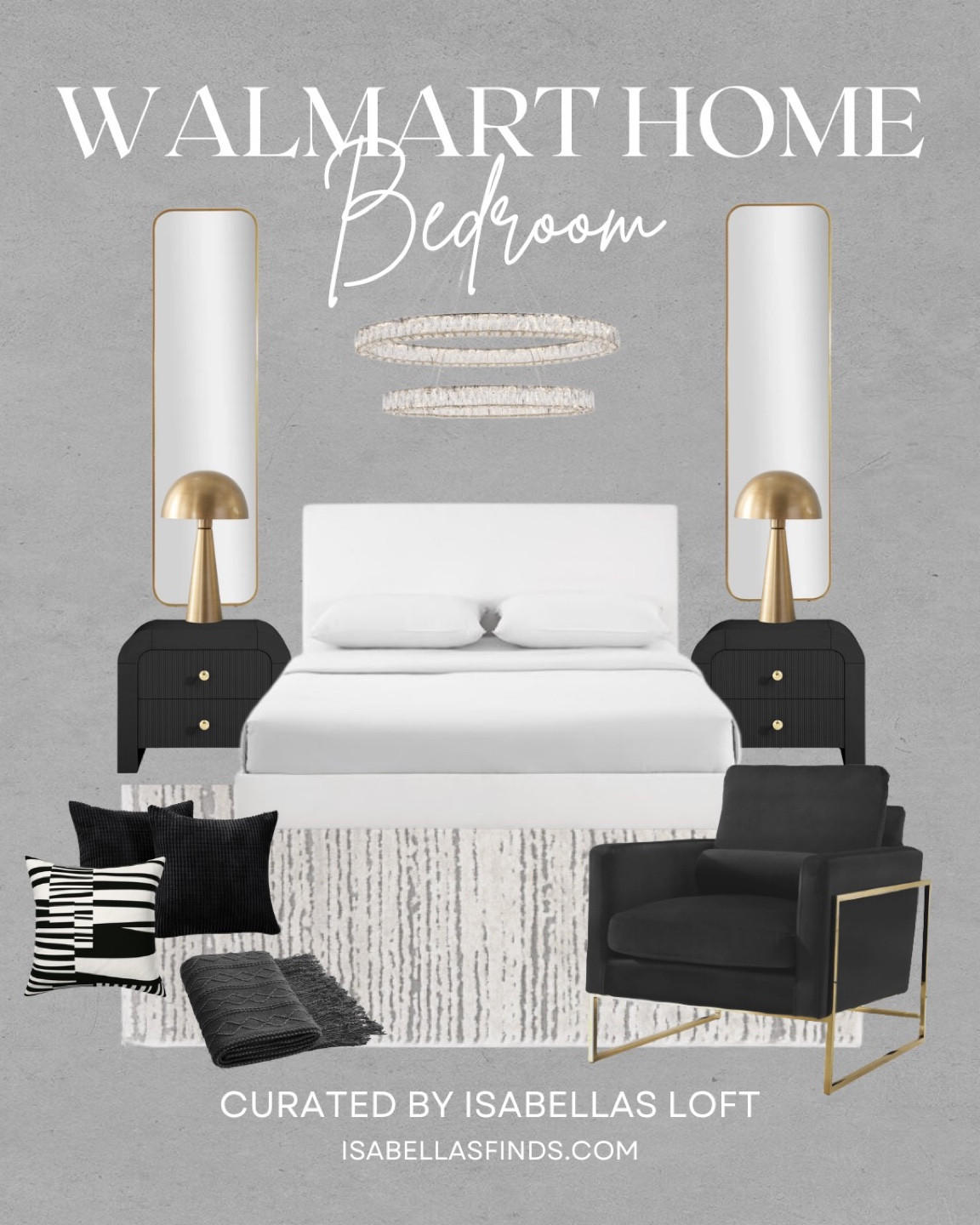 Walmart Bedroom 

Media Console, Living Home Furniture, Bedroom Furniture, stand, cane bed, cane furniture, floor mirror, arched mirror, cabinet, home decor, modern decor, mid century modern, kitchen pendant lighting, unique lighting, Console Table, Restoration Hardware Inspired, ceiling lighting, black light, brass decor, black furniture, modern glam, entryway, living room, kitchen, bar stools, throw pillows, wall decor, accent chair, dining room, home decor, rug, coffee table 

#LTKsalealert #LTKstyletip #LTKhome