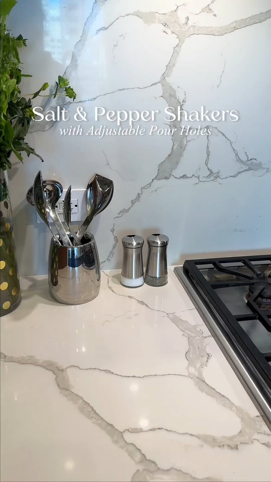 Sleek, mess-free seasoning designed for a clean, sophisticated kitchen vibe! 🧂 Crafted for smooth, adjustable grinding from fine dusting to coarse cracking without clogging or rusting. The wide glass opening makes refilling whole peppercorns and sea salt quick and spill-free. 🤍

#LTKKitchen #LTKHome #LTKLife #MinimalistKitchen #AestheticHome #KitchenInspo #ChefLife #TabletopStyling #LTKunder30 #KitchenAesthetic #SaltAndPepper #HomeCooking #DinnerParty #KitchenEssentials