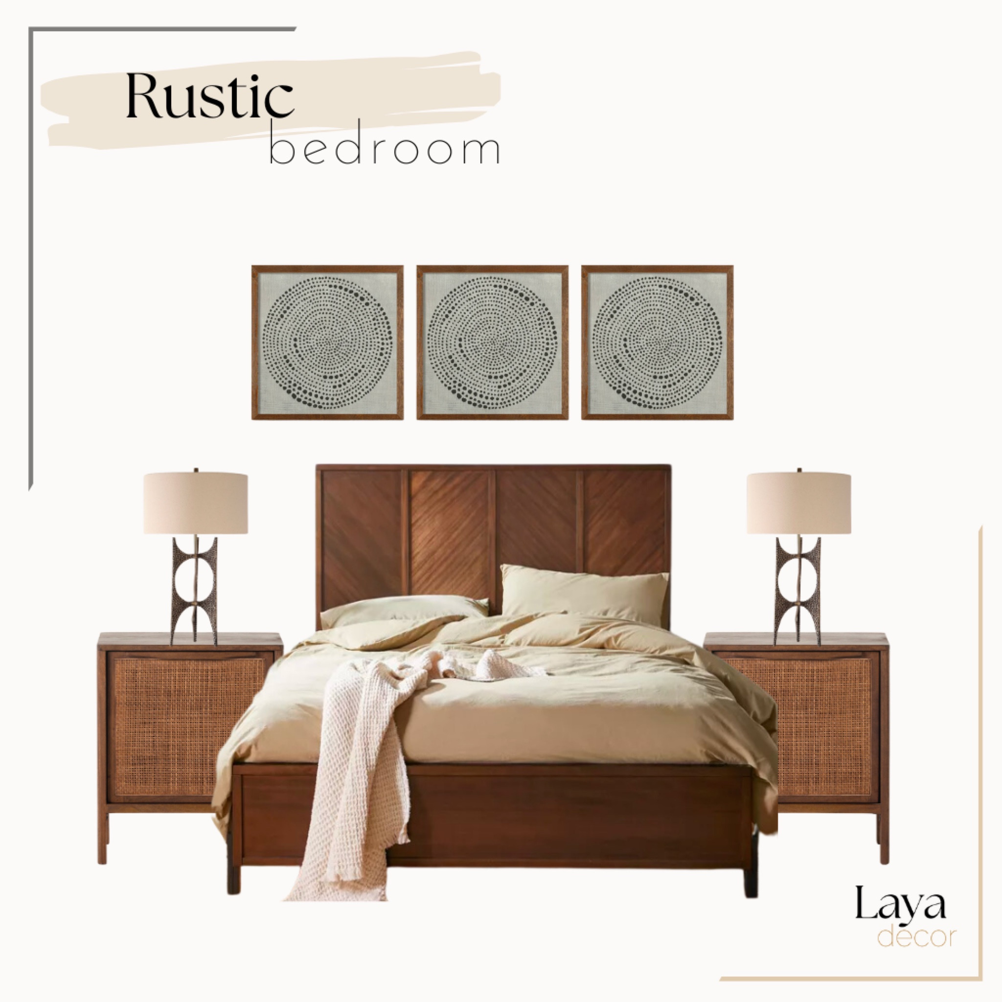 Rustic bedroom concept

#LTKhome