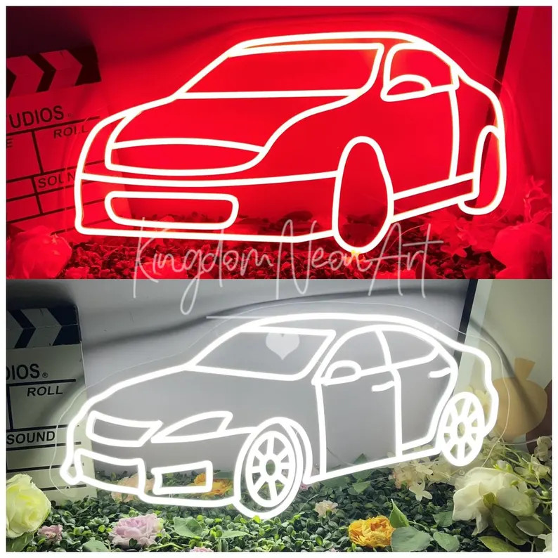 Custom Car Neon Sign Car Neon Sign Bedroom Neon Sign Bedroom Wall Decor LED Light for Home Store ... | Etsy (US)