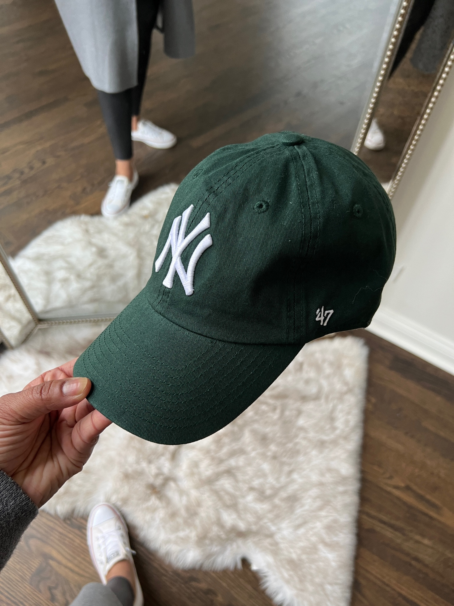 47 Ny baseball hat in green 

#LTKunder50 #LTKmens #LTKstyletip