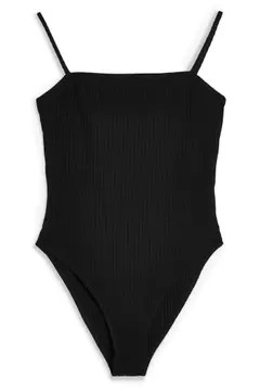 Ribbed Square Neck Bodysuit | Nordstrom