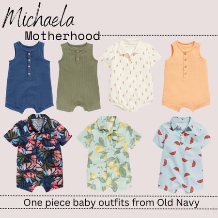 Old Navy Baby Boy’s one piece outfits! 30% off right now and additional mark downs! (5/22/23) 

#LTKFind #LTKfit #LTKbaby
