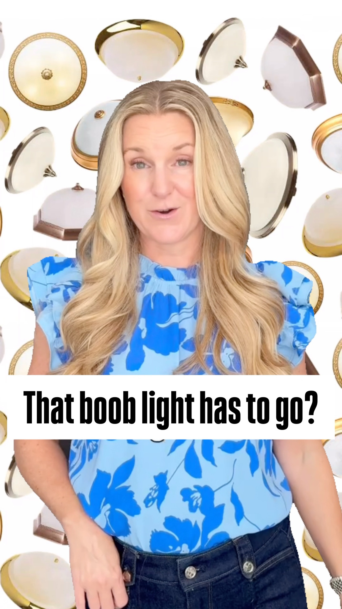 Still have boob lights? I’ve linked my favorite flush mount alternatives.

Semi flush mount
Chandelier
Amazon
Wayfair 
Serena & Lily 

#LTKFindsUnder50 #LTKHome #LTKFindsUnder100